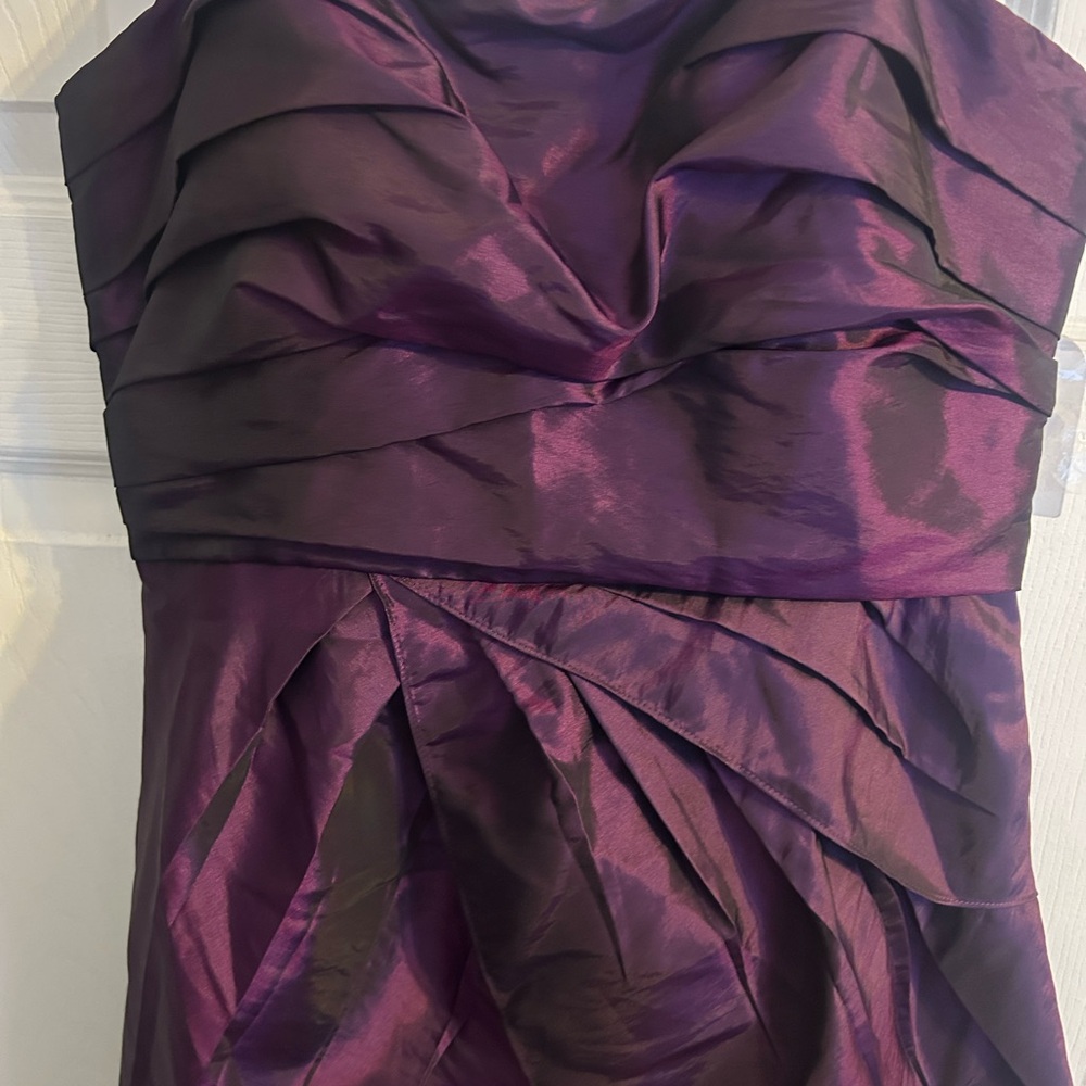 Jessica Simpson Strapless Plum Dress - Picture 3 of 10